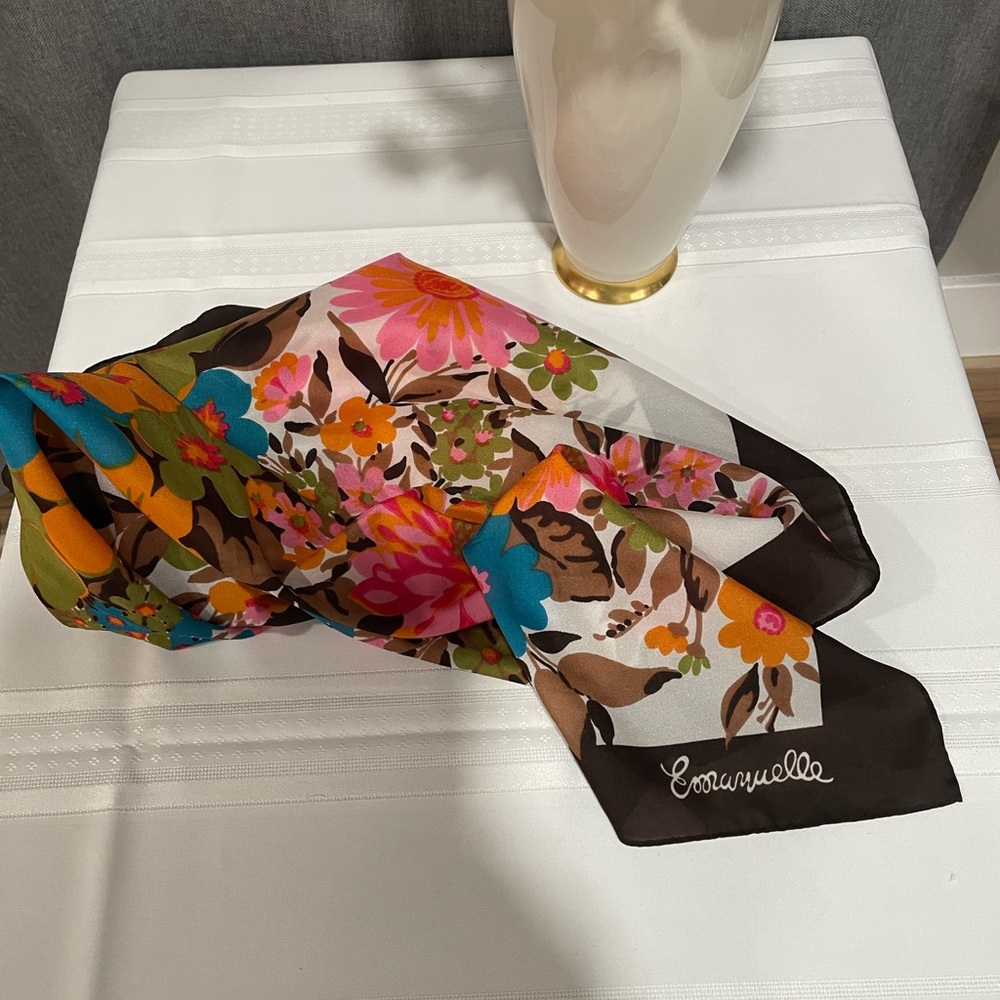 Vintage Emanuelle Silk Scarf